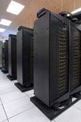 Byggnation av datahall, foto Lawrence Berkley National Laboratory (Flickr Creative Commons)