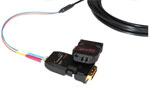 DVI-f&ouml;rl&auml;ngare single/multimode universal 2-fiber