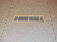 Ventilationsgaller i aluminium